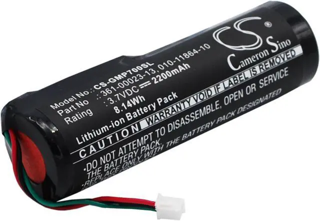 Alt view image 2 of 6 - Battery for Garmin 361-00023-13 Tri-Tronics Pro 550 70 Dog Training Collar 2.2Ah