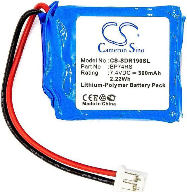 Alt view image 3 of 4 - Battery for Dogtra BP74RS 1900S Receiver 1902S Receiver CS-SDR190SL 7.4V 300mAh