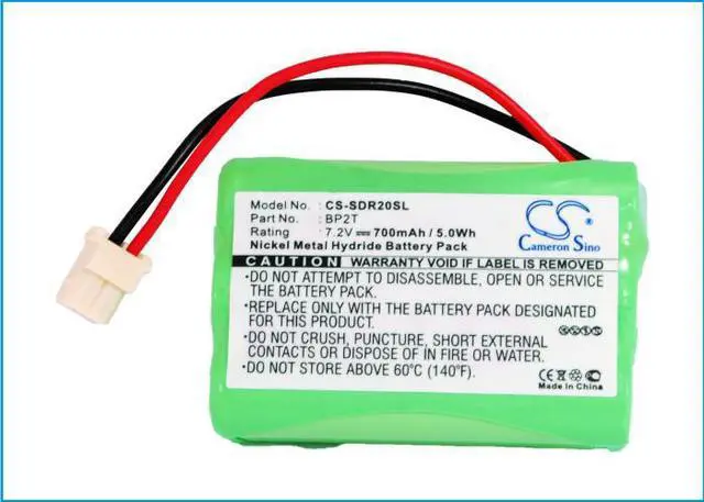 Alt view image 2 of 4 - Battery for Dogtra BP2T BPRR 1400 1400NCP 1700 1800 Game Bird Pheasant Launcher