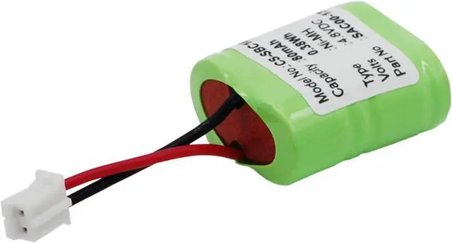 Alt view image 3 of 6 - Battery for Sportdog MH70AAAQ4GC RFA-228 NoBark 10R SBC-10R bark collar SCB-10R