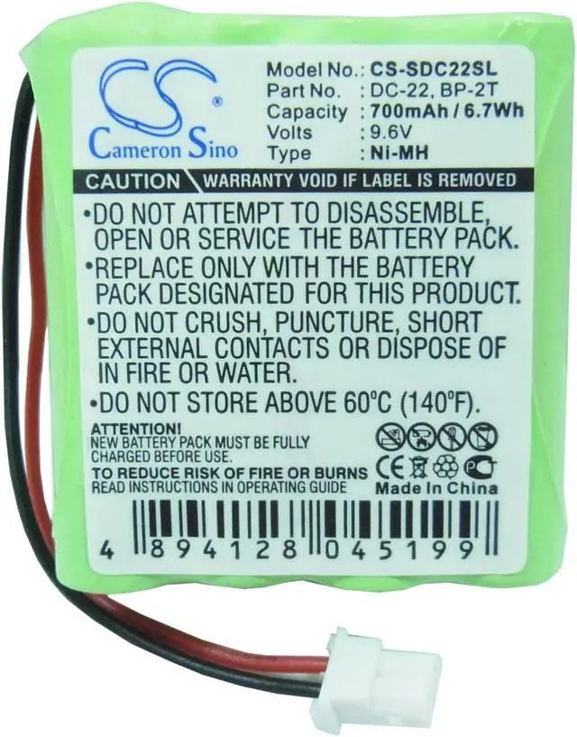 Alt view image 5 of 6 - Battery for Sportdog BP-2T DC-22 Transmitter 1400 1500 1600 1700NCP 1800NC 2000T