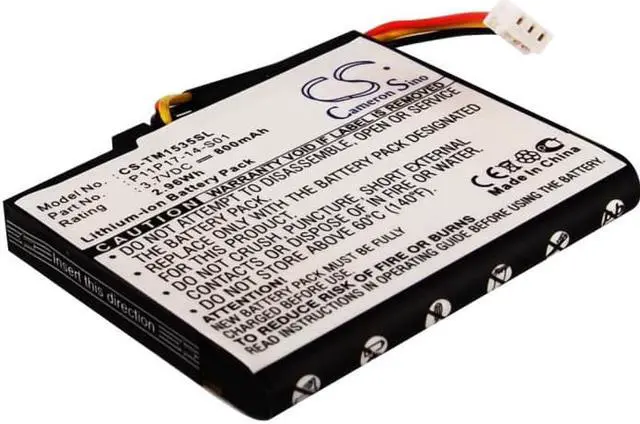 Alt view image 5 of 15 - 800mAh Battery for TomTom VIA 1535 VIA 1535TM Live 1535 Live 1535M VIA 135