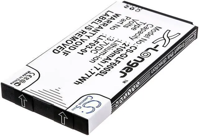 Alt view image 7 of 13 - Replacement GPS, Navigator Battery for Golf Buddy DSC-GB600, GB3-PT4