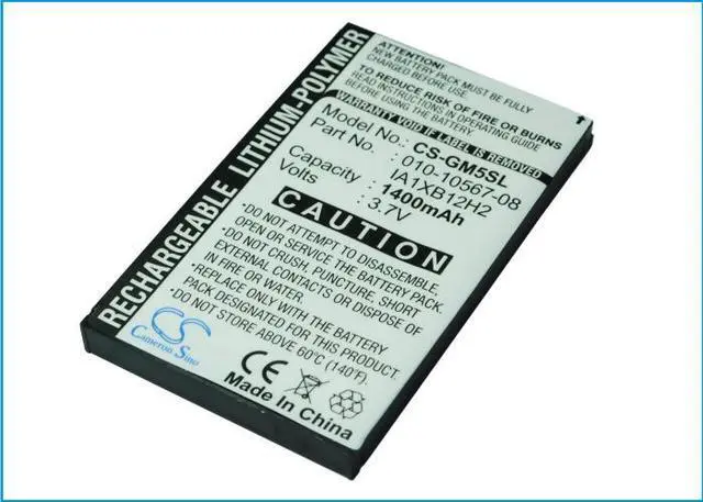 Alt view image 7 of 15 - 1400mAh Battery for Garmin iQue M5, 101056708, 010-10567-08 NEW