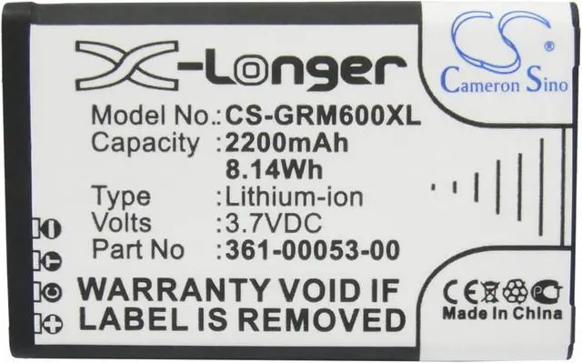 Alt view image 10 of 10 - 2200mAh 361-00053-00 Extended Battery Garmin Alpha 100 handheld