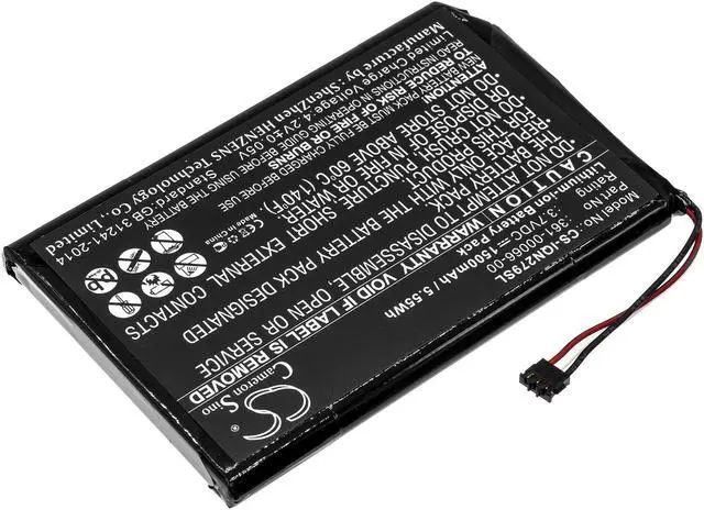 Alt view image 7 of 16 - 1500mAh 361-00066-00 Battery Garmin Nuvi 2757, Nuvi 2757LM