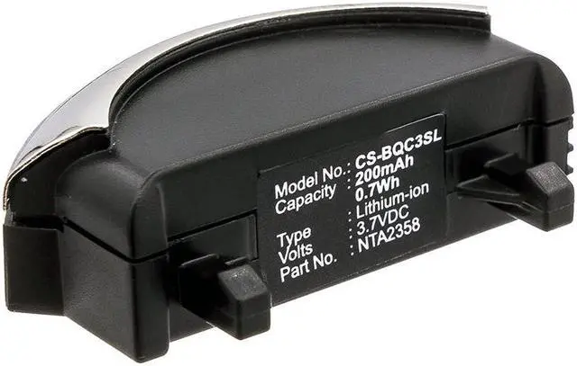 Alt view image 3 of 5 - Replacement Battery for Bose QuietComfort 3 QC3 Acoustic Noise Cancelling Headphones 40228 40229