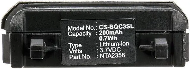 Alt view image 5 of 5 - Replacement Battery for Bose QuietComfort 3 QC3 Acoustic Noise Cancelling Headphones 40228 40229