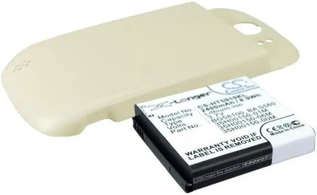 Main image of Battery for HTC BG86100 PG59100 T-Mobile 35H00150-00M 35H00150-01M w/Khaki Cover