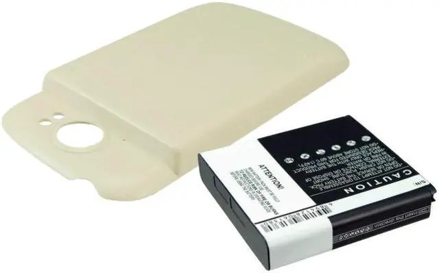 Alt view image 3 of 5 - Battery for HTC BG86100 PG59100 T-Mobile 35H00150-00M 35H00150-01M w/Khaki Cover