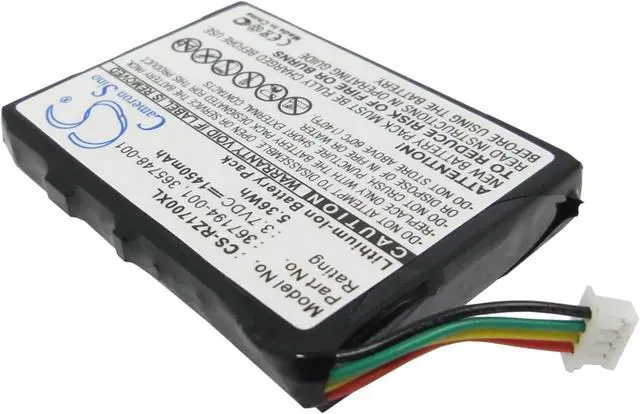 Alt view image 2 of 6 - Battery for HP iPAQ RZ1715 RZ1717 RZ1700 RZ1710 367194-001 365748-001 1450mAh