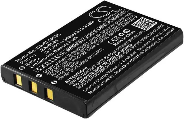 Main image of Battery for Sharp Zaurus C750 C760 SL-5000 SL-5000D SL-5500 SL-C700 EA-BL06 PDA
