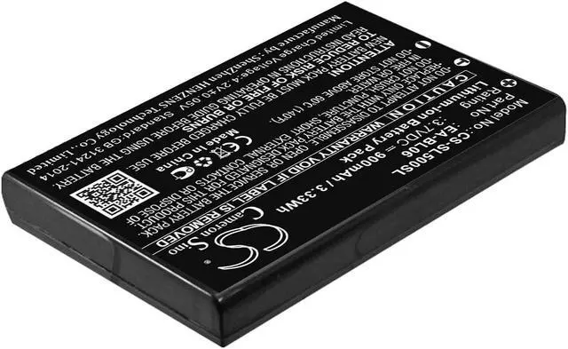 Alt view image 2 of 3 - Battery for Sharp Zaurus C750 C760 SL-5000 SL-5000D SL-5500 SL-C700 EA-BL06 PDA