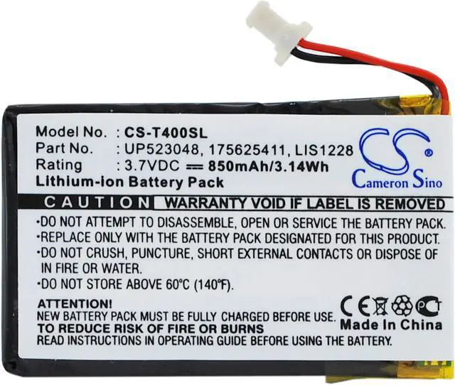 Alt view image 5 of 6 - Battery for Sony Clie PEG-T400 T600C PEG-T615 T650 175625411 LIS1228 UP523048