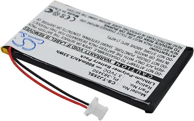 Alt view image 3 of 6 - Battery for Sony Clie PEG-TJ25 PEG-TJ35 PL-383450 Pocket PC PDA CS-TJ25SL 900mAh