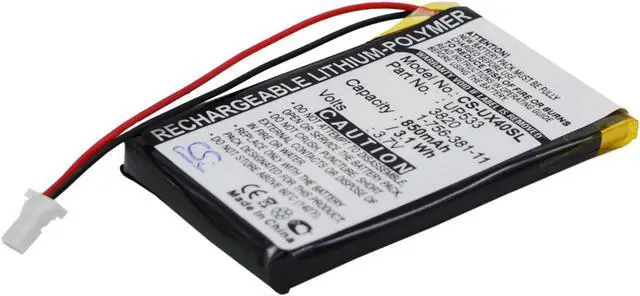 Alt view image 3 of 6 - Battery for Sony Clie PEG-UX40 PEG-UX50 1-756-381-11 UP553 PDA CS-UX40SL 850mAh