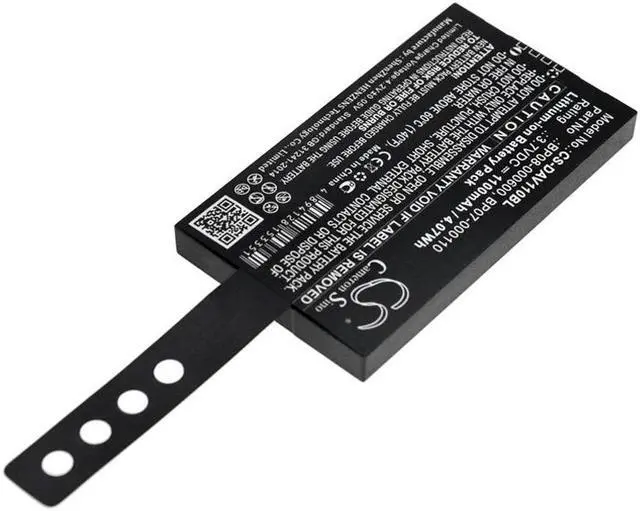 Alt view image 2 of 3 - Battery for Datalogic Memor NFP BP07-000110 BP08-00011A Barcode Scanner 1100mAh