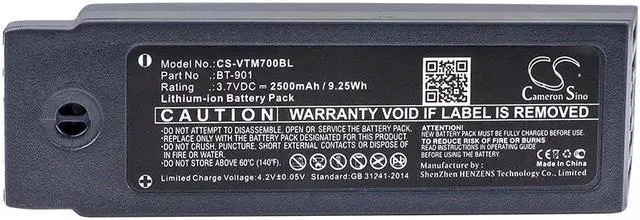 Alt view image 3 of 4 - Battery for Vocollect A700 A710 A720 A730 Talkman BT-901 Barcode Scanner 2500mAh
