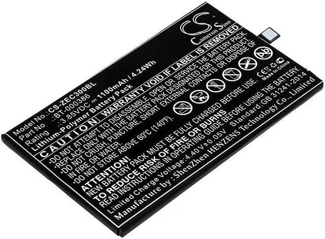 Main image of Battery for Zebra EC30 BT-000386 BT-000386-00 BTRY-EC30-12MA1-01 Barcode Scanner