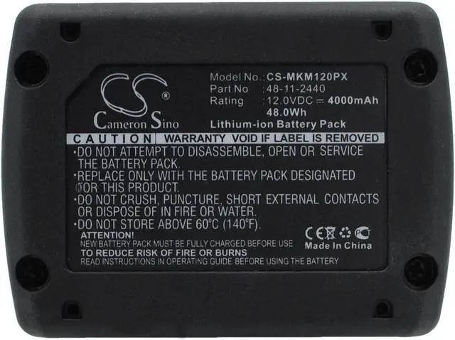 Main image of Battery for Milwaukee M12 48-11-2402 48-11-2412 48112440 48-11-2440 4932430065