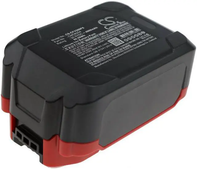 Alt view image 3 of 6 - Battery for Craftsman CMCF800 CMCS300 CMCB204 CMCB204-2 CMCB205 20.0v 4000mAh