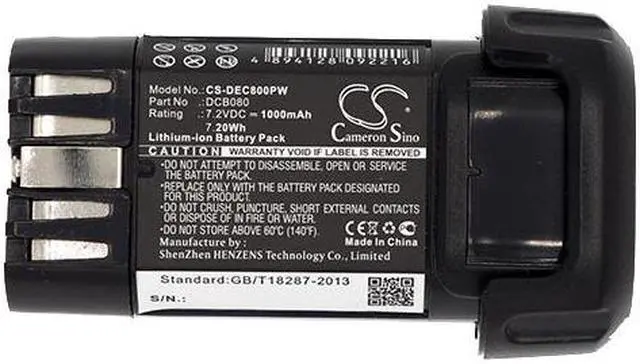 Alt view image 5 of 5 - Battery for Dewalt DCB095 DCF680 DCF680N1 DCF680N2 DCF682 DCL023 DW4390 DCB080