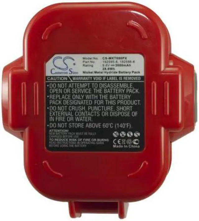 Alt view image 5 of 5 - Battery for Makita 6207D ML903 6503D 192697-A 9120 9122 9133 9134 9135 9135A