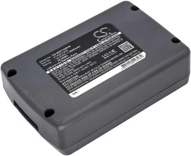 Alt view image 3 of 5 - Battery for WOLF Garten PSA 700 BA700 GTA700 HTA700 41A20-L650 PowerPack 5/6 PP5