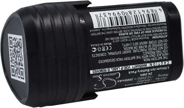 Alt view image 4 of 5 - Battery for Worx WX125.3 D-Lite WX126 WX382 WX521 WU288 WX125 WA3503 WA3509 12V