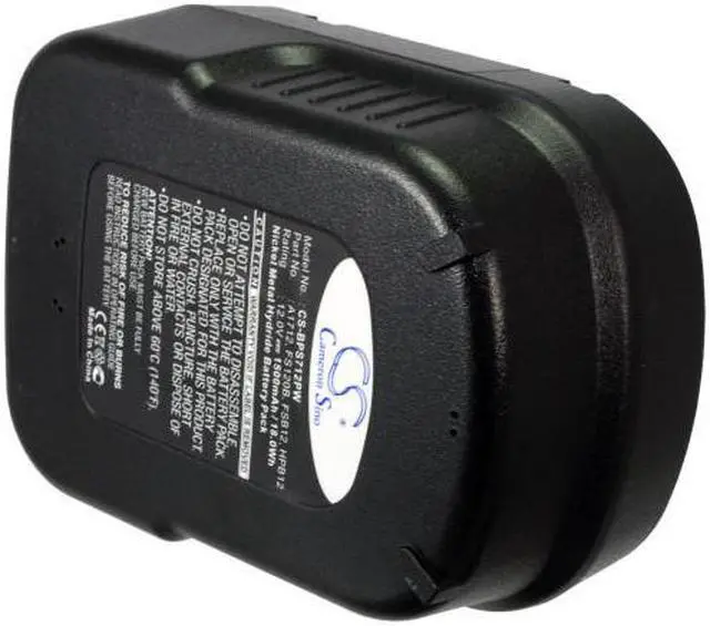 Main image of Battery for Black & Decker A12 A12EX A1712 FSB12 HPB12 CP12K HP122K SX5000 SS12
