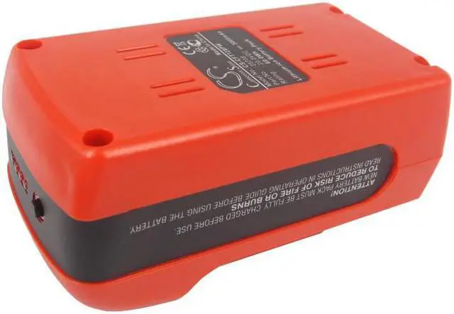 Alt view image 4 of 5 - Battery for Craftsman 26302 28128 25708 Power Tool CS-CFT128PW 20.0v 3000mAh