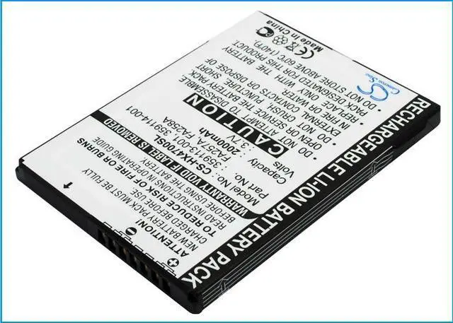 Alt view image 6 of 9 - Battery for HP iPAQ HX4700, iPAQ HX4715, iPAQ HX4705, iPAQ HX4800