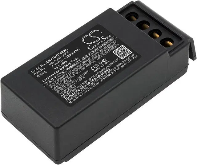Main image of Battery for Cavotec M9-1051-3600 EX MC-3 MC-3000 M5-1051-3600 CS-CMC300BL 2600mA