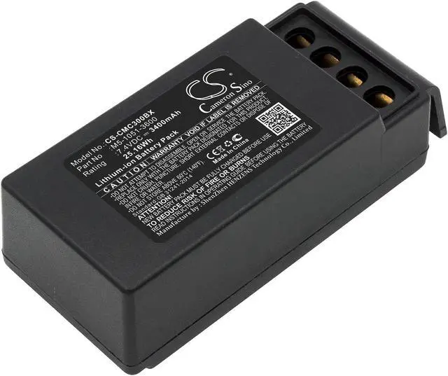 Main image of Battery for Cavotec MC-3 MC-3000 M5-1051-3600 M9-1051-3600 EX CS-CMC300BX 3400mA