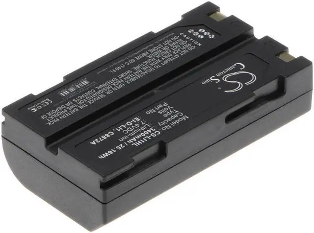 Alt view image 3 of 6 - 3400mAh Double Extended Extended Battery for Trimble GPS 5700, 5800, R8, R7, 54344