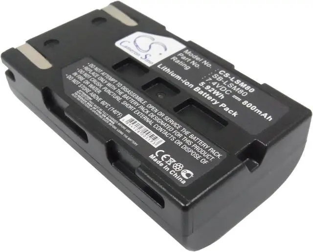 Alt view image 2 of 9 - Replacement Battery for Samsung SB-LSM80