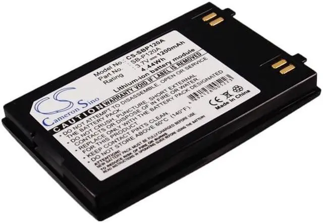 Alt view image 5 of 9 - Battery For SAMSUNG SB-P120A, SB-P120ABC, SB-P120ABK, SB-P120ASL,