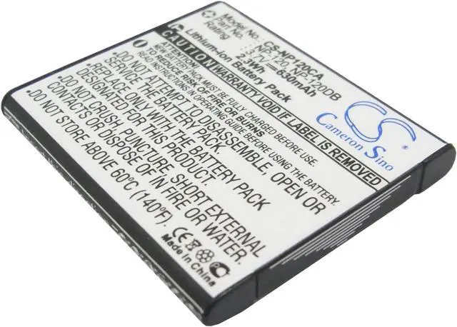Main image of Battery for Casio Exilim EX-S200BK EX-S200 EX-ZS10 EX-ZS15 NP-120 NP-120DBA