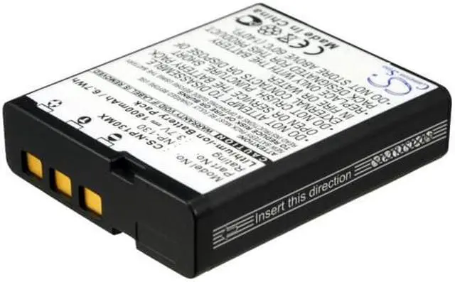 Main image of Battery for Casio Exilim EX-FC300S EX-ZR100 EX-ZR1000 NP-130 NP-130A 1800mAh