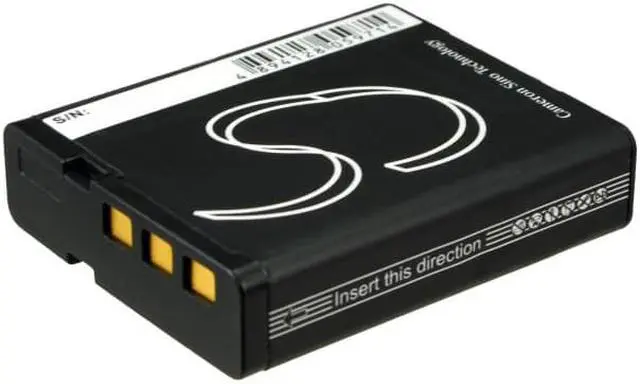 Alt view image 2 of 5 - Battery for Casio Exilim EX-FC300S EX-ZR100 EX-ZR1000 NP-130 NP-130A 1800mAh