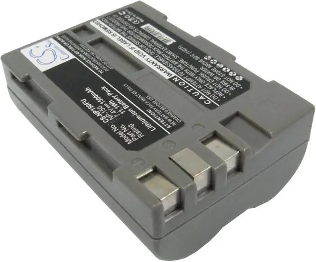 Alt view image 2 of 5 - Battery for Fujifilm BC-150 FinePix S5 pro IS Pro NP-150 CS-NP150FU 7.4v 1500mAh