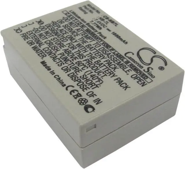 Main image of Battery for Canon PowerShot G10 IS G11 G12 NB7L NB-7L Camera CS-NB7L 7.4v 1050mA