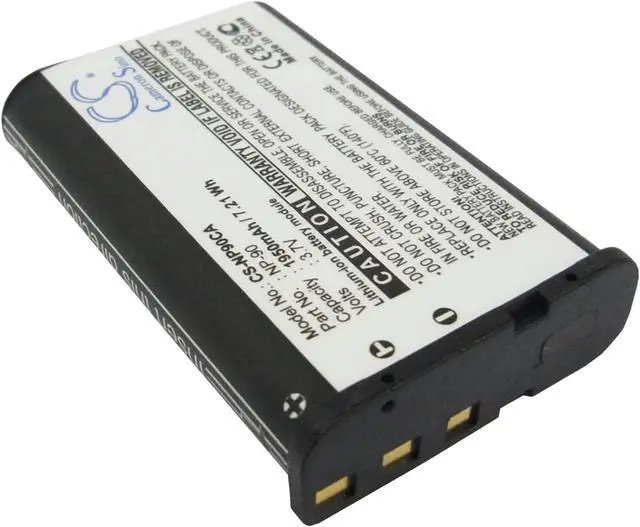 Alt view image 2 of 5 - Battery for Casio Exilim EX-FH100 EX-H10 EX-H15 EX-H20G EX-Z2000 NP-90 NP-90DBA