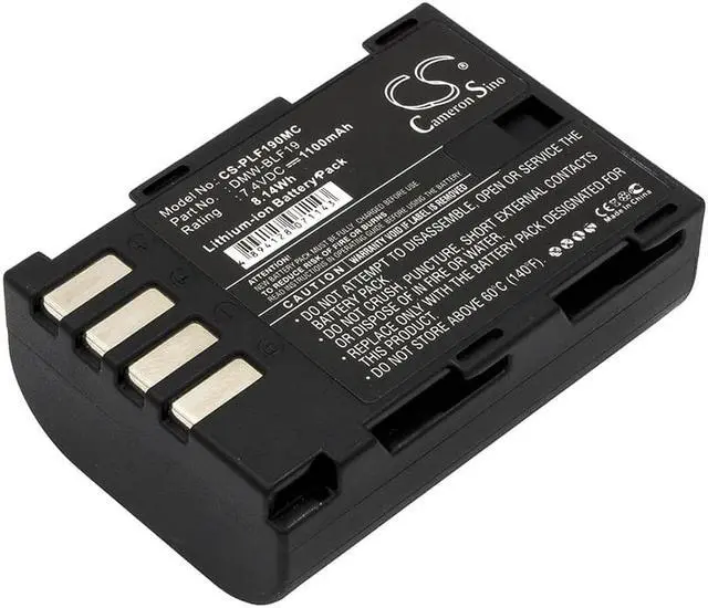 Main image of Battery for Panasonic Lumix DMC-GH3 DMC-GH3A DMC-GH4 DMW-BLF19 DMW-BLF19E 1100mA
