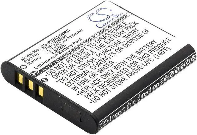 Main image of Battery for Panasonic HX-WA03 HX-WA2 HX-WA20 VW-VBX090 VW-VBX090E VW-VBX090E-W