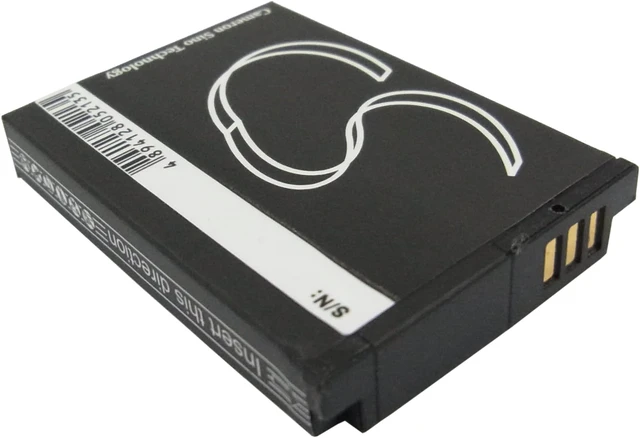 Alt view image 3 of 5 - Battery for Toshiba Camileo S30 HD PA3893U-1CAM 084-07042L-073 PX1733 PX1733U