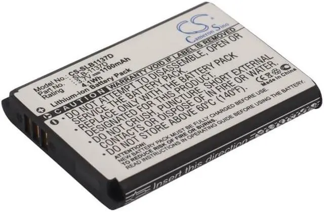 Main image of Battery for Samsung L74W i100 i80 i85 NV100HD NV103 NV11 NV30 NV40 SLB-1137D