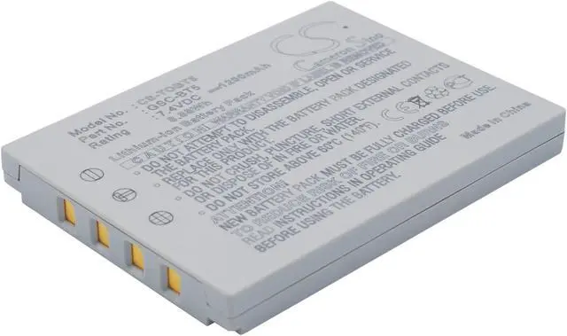 Alt view image 3 of 5 - Battery for TOSHIBA Gigashot GSC-R30 GSC-R30AU GSC-R60 GSC-R60AU BSC-BT5 GSC-BT5