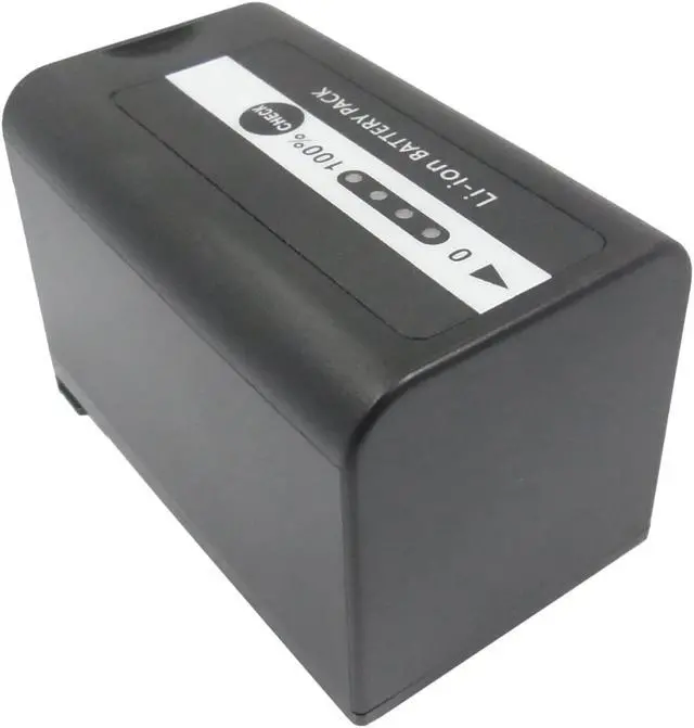 Alt view image 3 of 5 - Battery for Panasonic AJ-PX298 VW-VBD29 VW-VBD58 VW-VBD58E-K VW-VBD58PPK 4400mAh