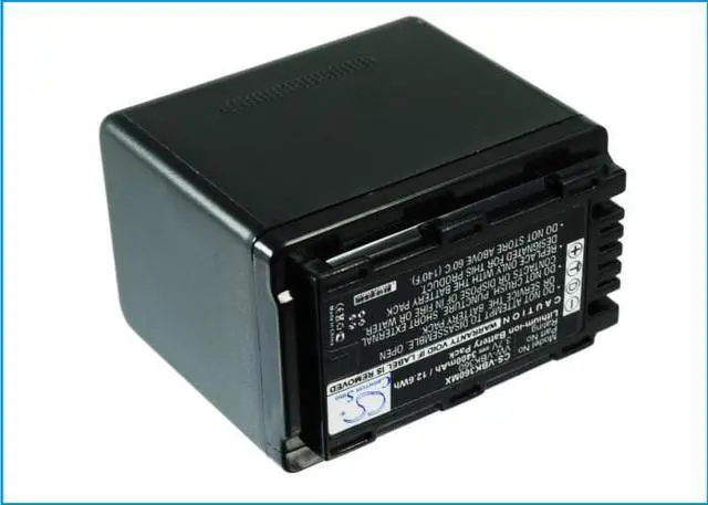 Alt view image 2 of 5 - Battery for Panasonic SDR-T50 HC-V100 HDC-SD40 HDC-TM60 SDR-H85 VW-VBK360 3400mA